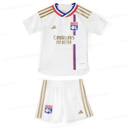 Olympique Lyon Hjemme Børn Fodboldsæt 23/24