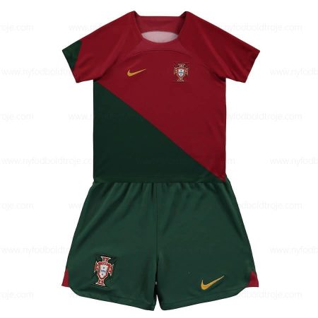 Portugal Hjemme Børn Fodboldsæt 2022