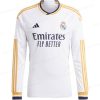 Real Madrid Hjemme Long Sleeve Fodboldtrøjer 23/24