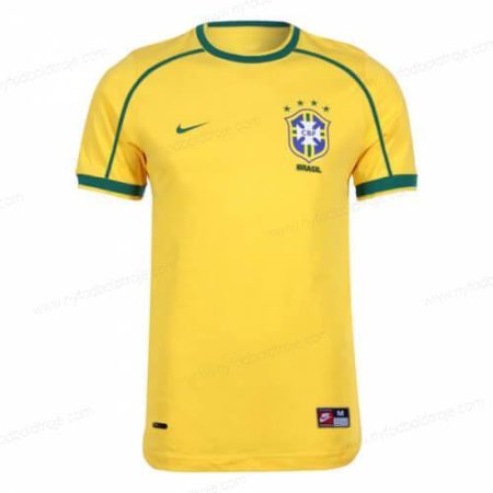 Retro Brasilien Hjemme Fodboldtrøjer 1998