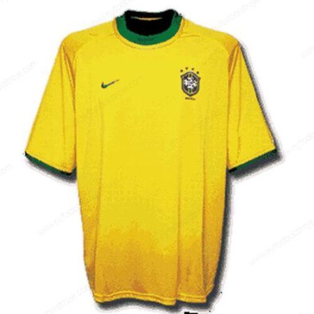 Retro Brasilien Hjemme Fodboldtrøjer 2000