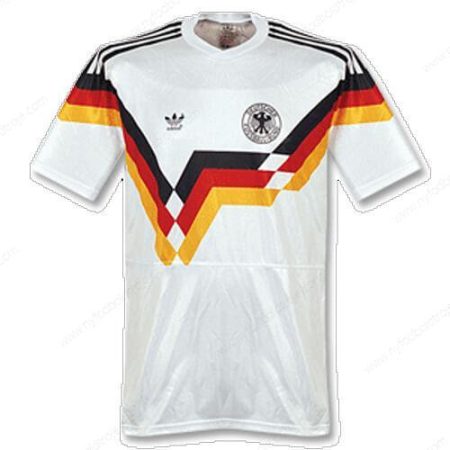 Retro Tyskland Hjemme Fodboldtrøjer 1990