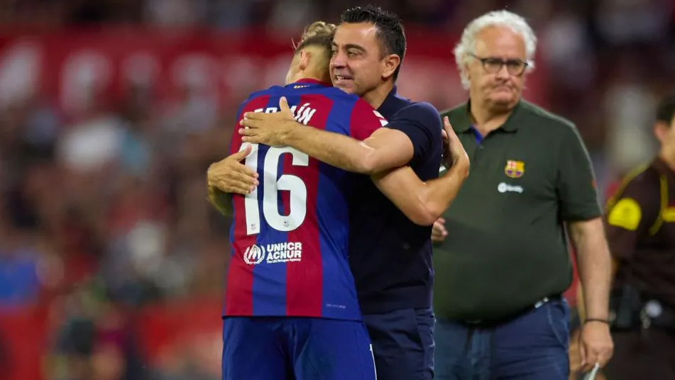Xavi forlader Barcelona med sejr