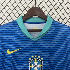 Billige Brasilien Udebane fodboldtrøje 24/25